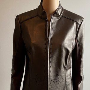 100% Leather Jacket from the Nvguard Collection